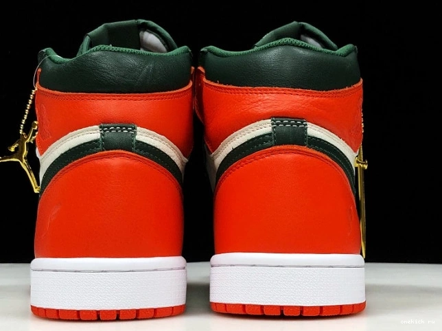 Chep Onekick x Orange Air SoleFly High Jordan OG Retro Fir-Team 1 Sail AV3905-138 0615